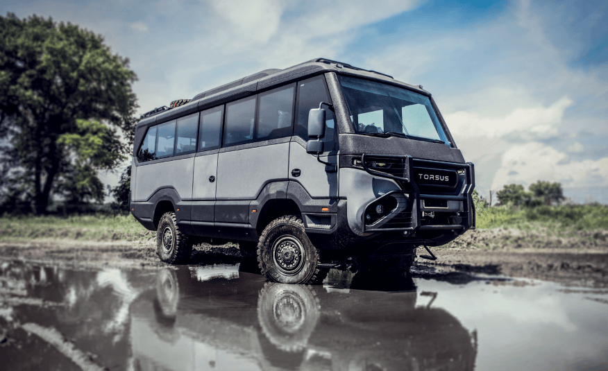 Torsus Praetorian 4WD Mine Bus - Bus 4x4 Group, 4x4 Bus ...