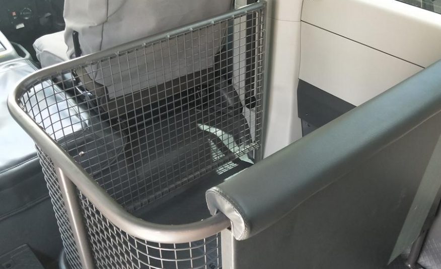 Coaster Cargo Basket | Featured image of the Coaster Bus Conversion page for Bus 4x4 Group