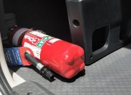 Fire Extinguisher on Coaster | Featured image of the Coaster Bus Conversion page for Bus 4x4 Group