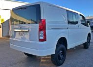 Rear shot of Van | Featured image for the Toyota HiAce 4x4 Conversion Page for Bus 4x4 Group